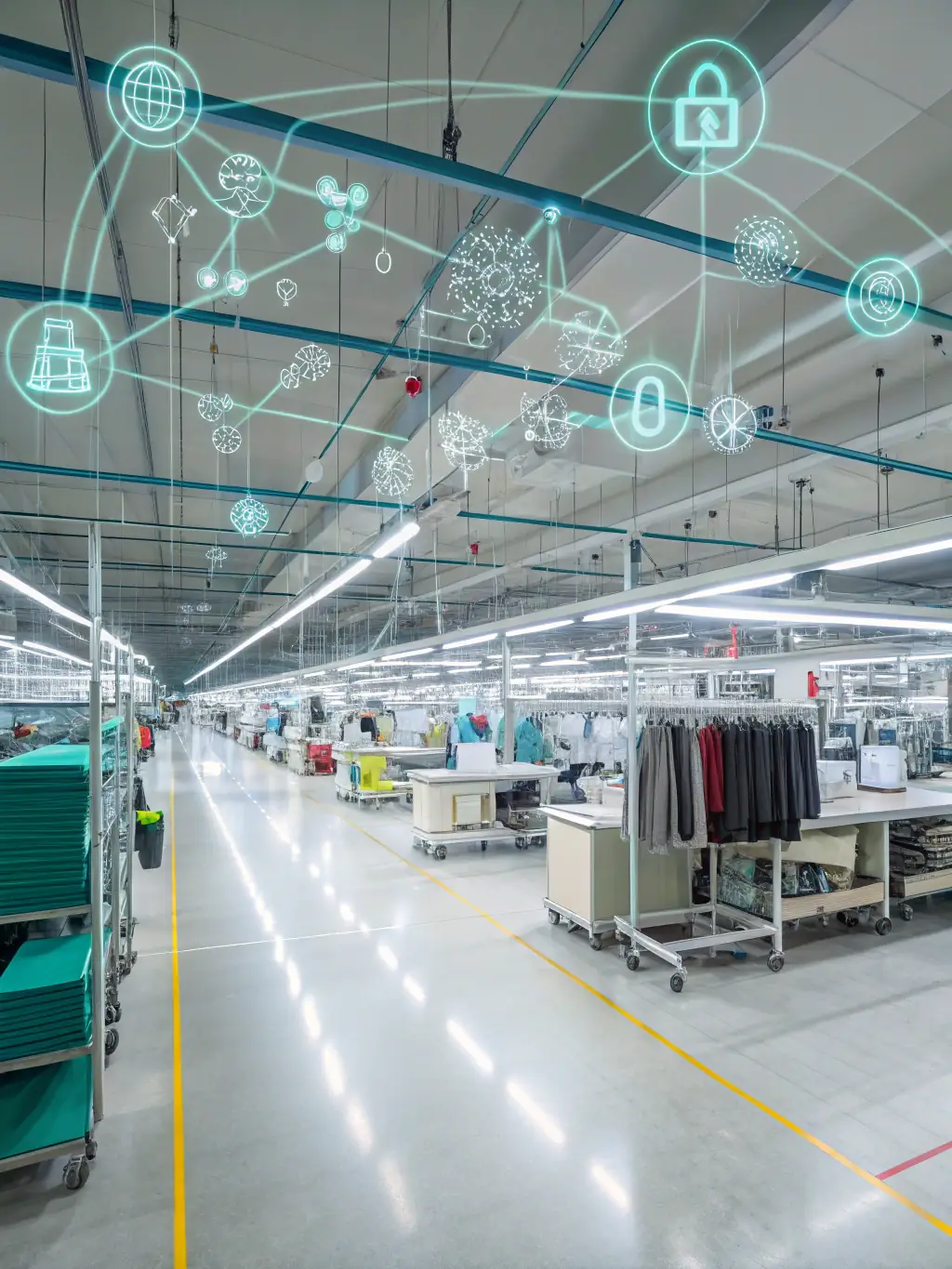 An image of the EpoxyTableFactory.com platform interface, showcasing the AI-powered supplier matching system connecting buyers with verified manufacturers.